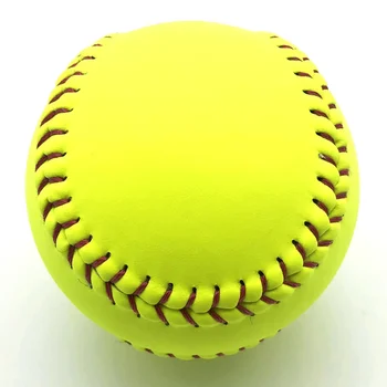 Training Ball Softball 12-Inch Official Size Weight Sports Practice Unmarked Training Ball Durabe To Use High Quality 1