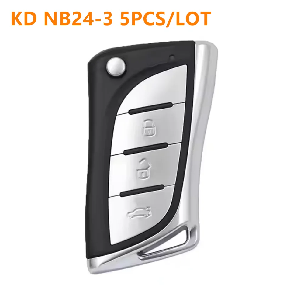 5pcs KEYDIY NB Series Remote Key with Chip NB24-3 NB24-4 NB18-3 NB30 METAL NB47-3 Key for KD-X2 KD900