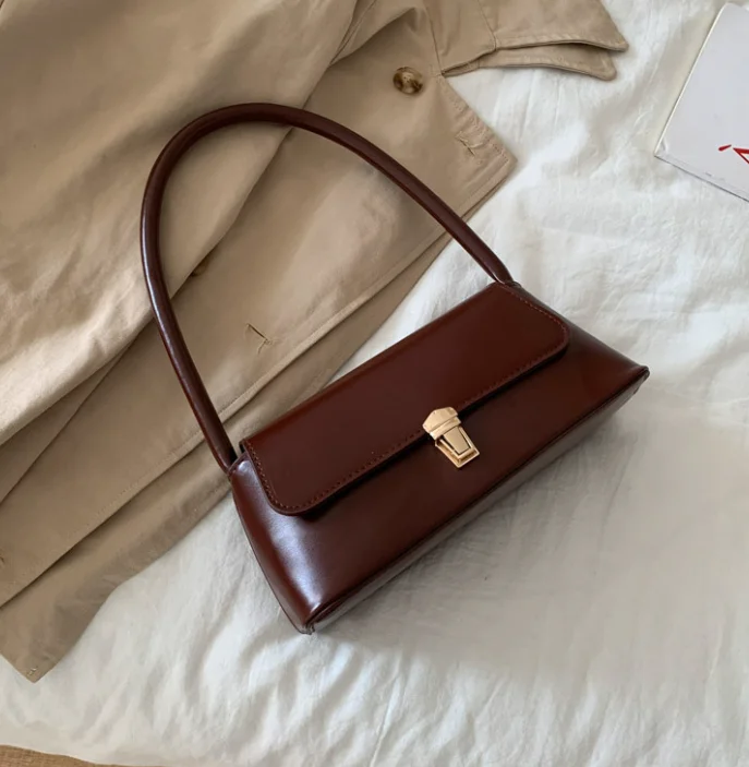 Französische Kleine Trendige Umhängetaschen für Damen 2025 Neuer Stil Modische Handtaschen Vielseitige und Stilvolle Umhängetasche Komplett – Detail 10