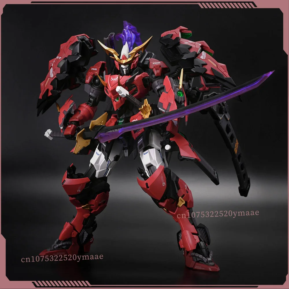 Figura Original de Anime MG1/100 Mingjiangzhuan QINGSHENG, modelo de ensamblaje de Ghost Ruo rojo, estatua de Robot Mecha, muñeco de juguete, regalos