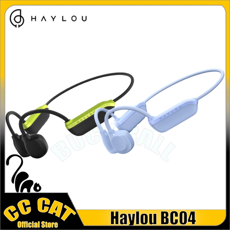 

Беспроводные Bluetooth-наушники Haylou BC04 с костной проводимостью
