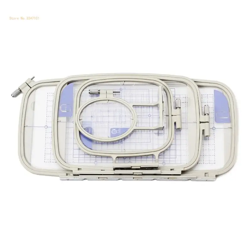 4 Pcs/Set Embroidery Hoop Embroidery Machine Hoop Adjustable Embroidery Frame for PC8200 PE770 PE700 PC8500 PC8500D Dropship