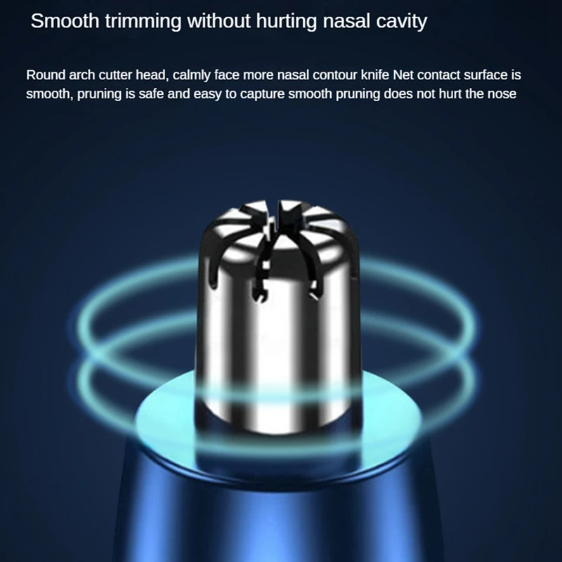 Nose Hair Trimmer For Men USB Rechargeable Ear Nose Hair Trimmer Professional Trimming Tool Electric Nose Hair Trimmer