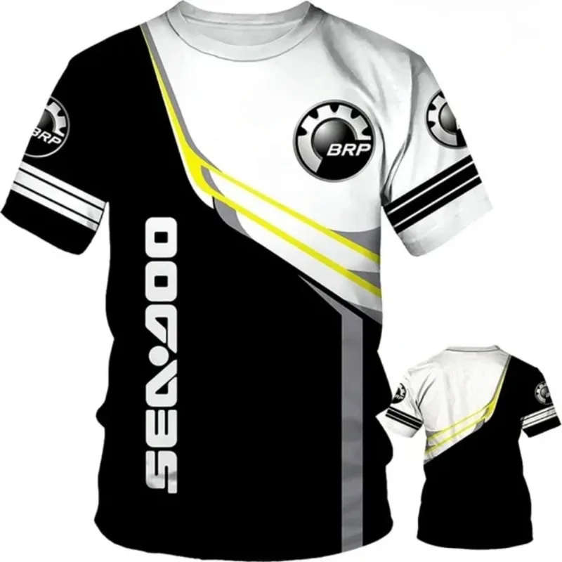 

New 3d Print Moto Racing T-Shirts Cool Neutral Racing Team Men T-Shirt with Short Sleeve and Round Neck Quick Drying Shirt