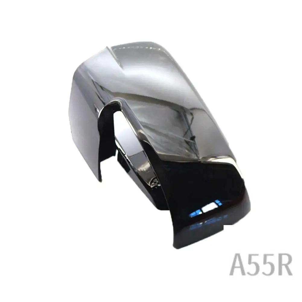 

5R-Car Side Rearview Mirror Cover Glossy Black Shells For Dodge Ram 1500 2500 3500 4500 5500 2013-2018