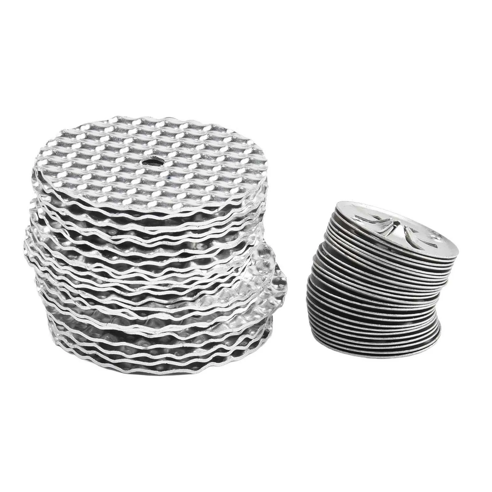 Automotive Heat Shield Repair Kit 50 pcs Featuring N90796501 Heat Protection Plates Comes with Clamping Washers for Easy Setup