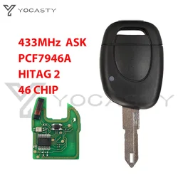 YOCASTY Remote Car KeyPCF7946A PCF7947A NE73 For Renault Clio Modus Kangoo Master Trafic Vauxhall Movano Vivaro Primastar