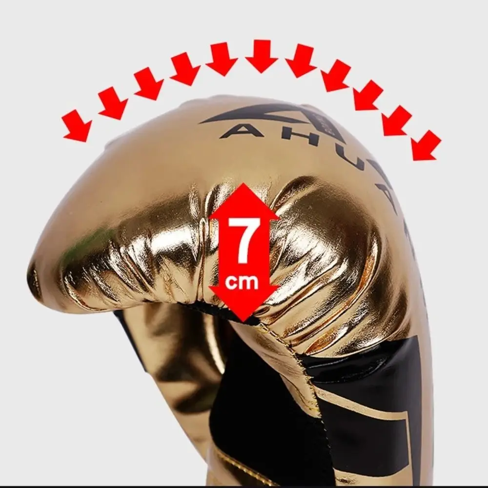

6/10/12/14Oz Adult Boxing Gloves PU Leather Professional Sanda Muay Thai Fighting Gloves Competition Glove Workout Gloves