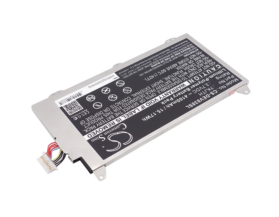 Tablet  Battery For DELL 7KJTH Venue 8 Pro (3845) Volts 3.7  Capacity 4100mAh / 15.17Wh