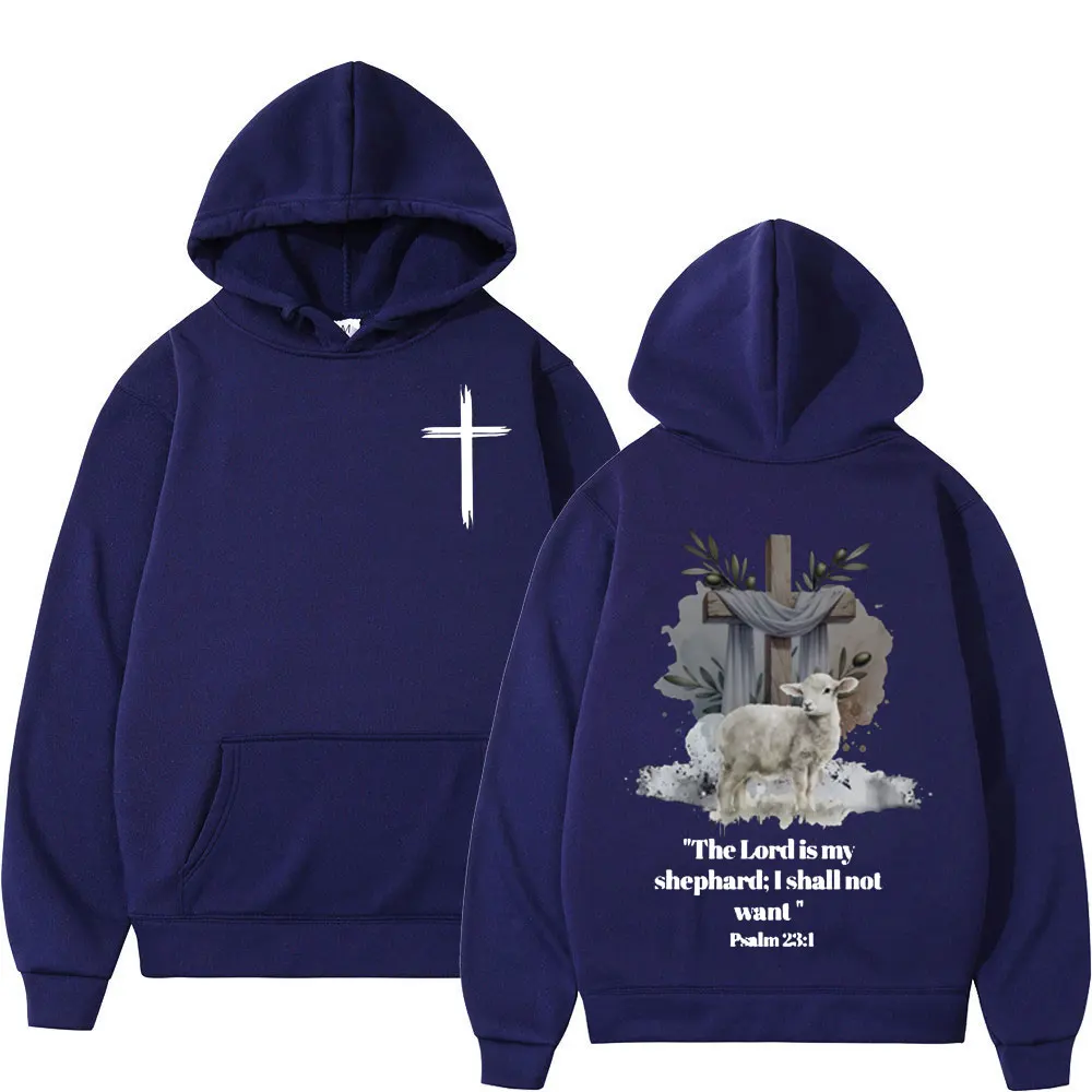 Aesthetics Christian Jesus Bible Verse Hoodies Men Women Clothing Fashion Long Sleeve Hooded Sweatshirts Casual Vintage Pullover