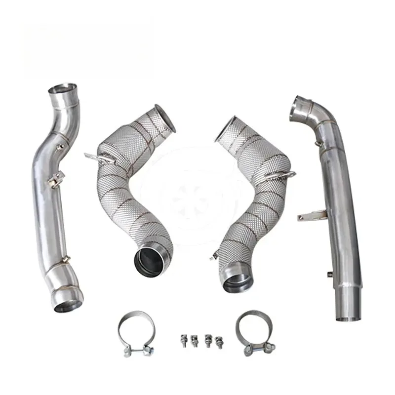 

Exhaust Catted Downpipe For AMG GT/GTC/GTS/GTR OPF 2015+ With Heat Shield