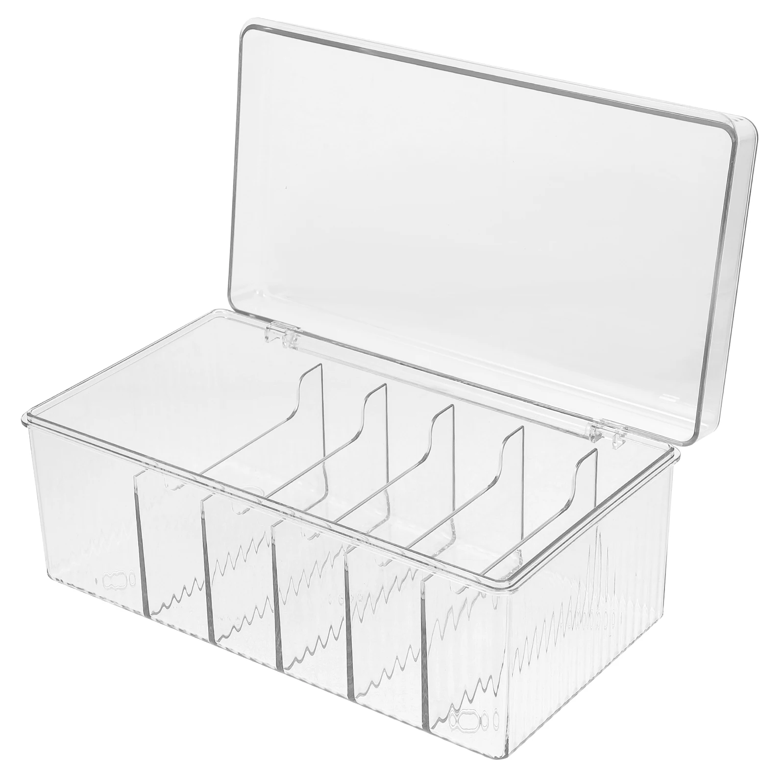 

Transparent Phone Cable Organizer Storage Box Clear Usb Cable Organizer for Desk Accessories Cord Management White Electronic