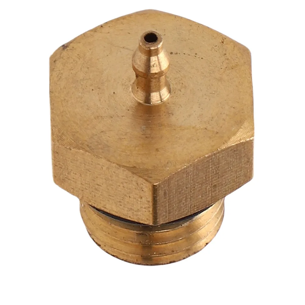 Brass Hex Fitting 16106 Sample Hose Clear Hose Plastic Tube Refrigerant Identifier Sample Hose Part Number 16106 AC Machine Hose