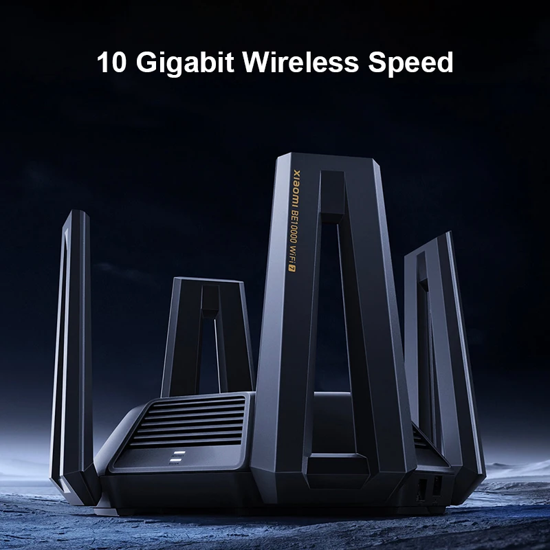 Xiaomi 10 Gigabit Router WiFi 7 2GB RAM Dual 10G Network Port 2.5G