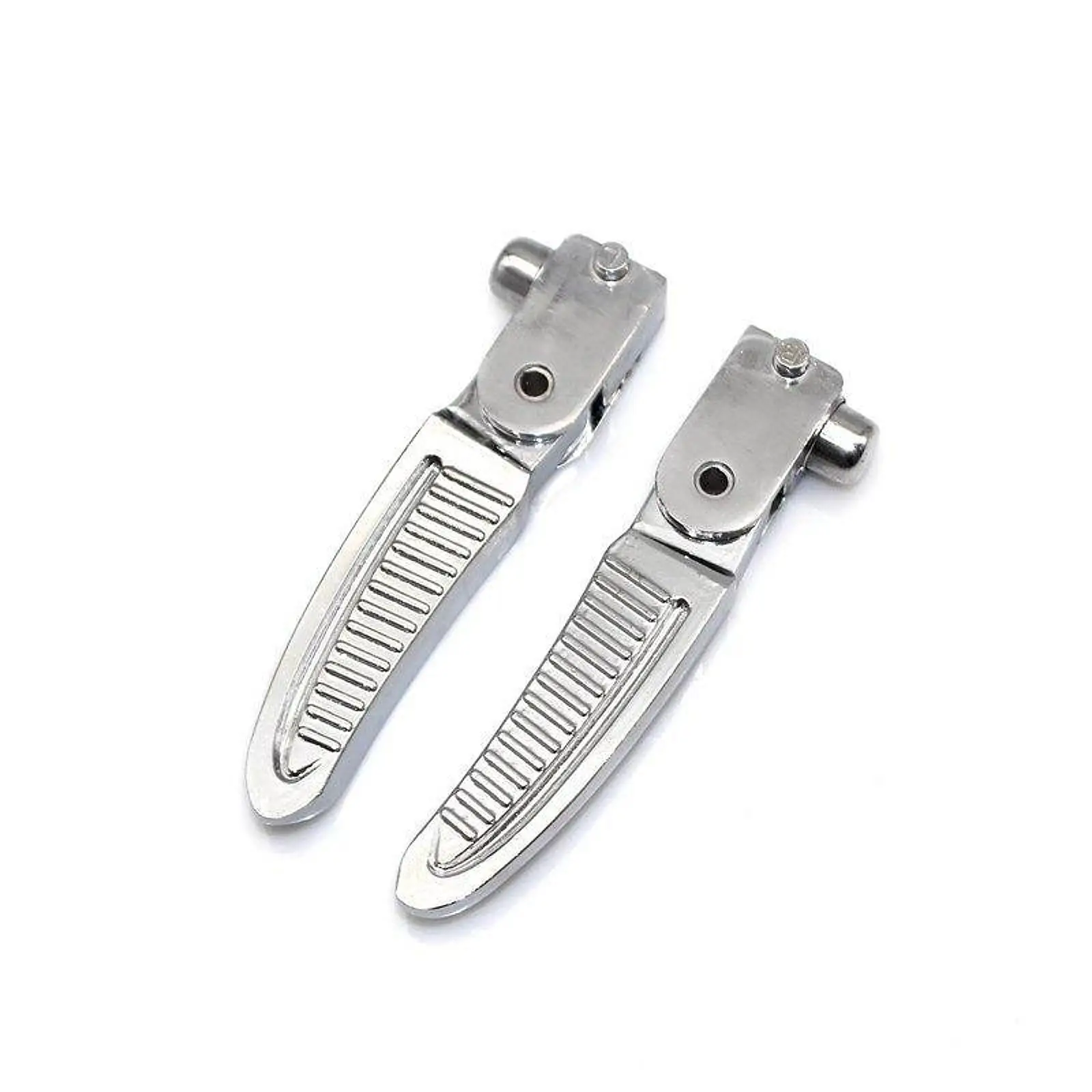 

Universal Motorcycle Foot Pegs Durable Aluminum Alloy Rear Rest Support Pedals for Comfortable Scooter Riding