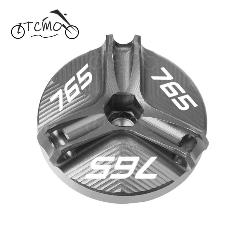 Motorcycle Fashion CNC Engine Oil Filler Cap Oil Plug Cover For Triumph Street Triple 765 RS S R 765RS Accessories