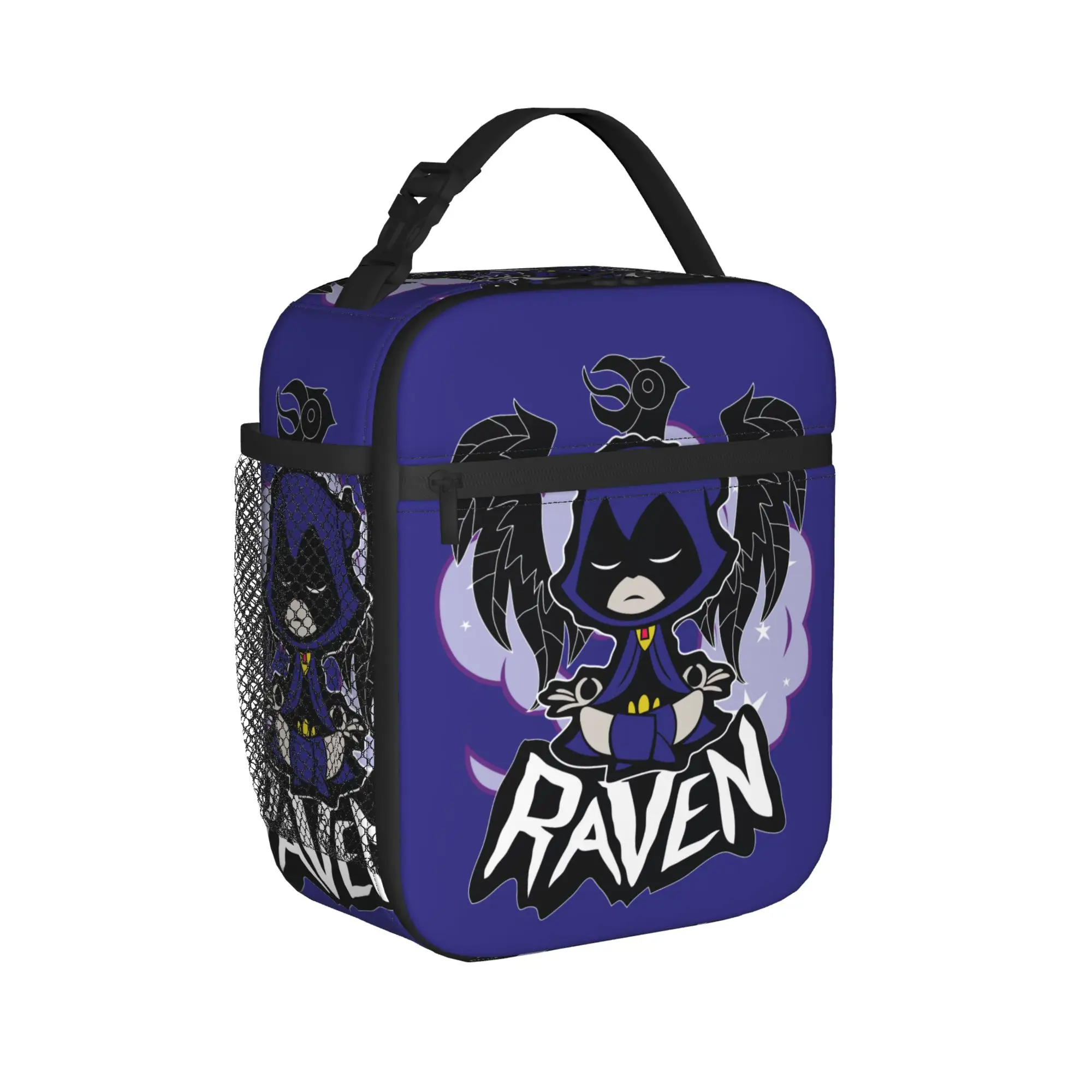 teen-titans-go-raven-attack-bolsas-termicas-isoladas-para-almoco-bolsa-termica-reutilizavel-recipiente-para-almoco-bolsa-termica-de-alta-capacidade-para-escola