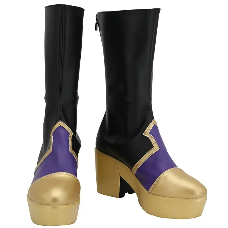 

Витая Страна Чудес синий Ashengrotto, обувь для косплея, витая модель, Классические сапоги для косплея, размер на заказ