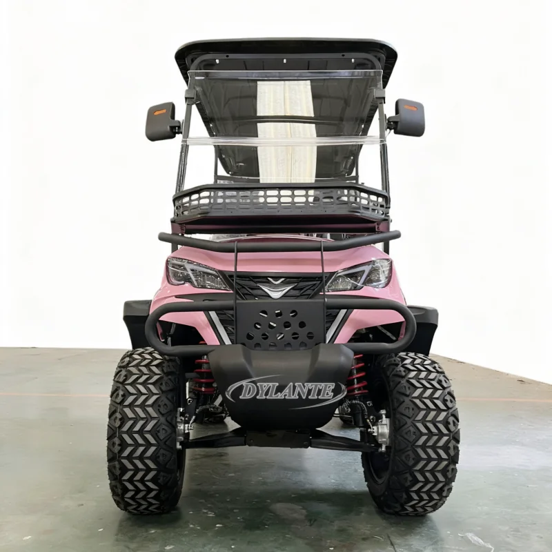 OEM ODM مخصص 45 كم / ساعة شارع قانوني منخفض السرعة 4 6 مقاعد عربات جولف كهربائية مرفوعة #3