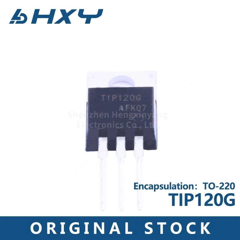 10pcs/lot   TIP120G 60V 5A TO-220 PNP in-line transistor