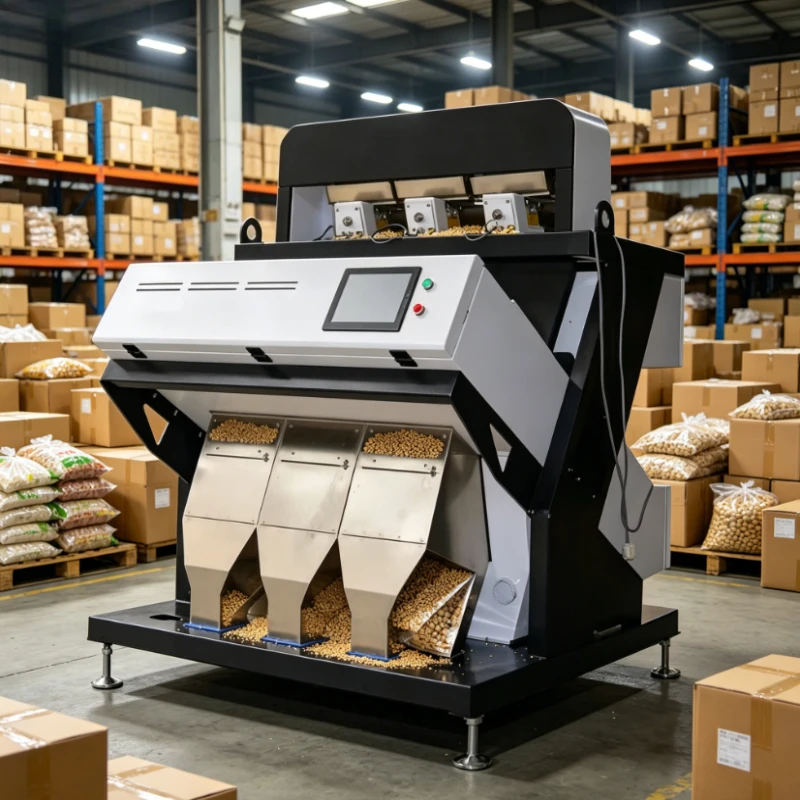 Customized High Efficiency Optical Color Shape Sorter 99.9% Accuracy Grain Sorting Machine for Beans Wheat Corn Peanut Nuts Seed