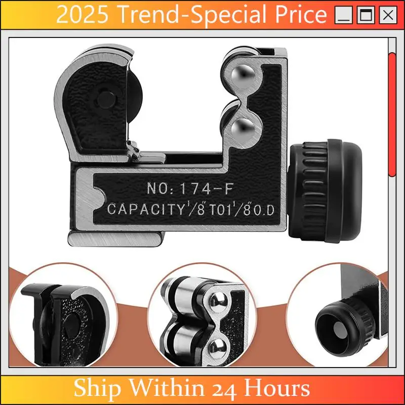 

A61Z Deals HVAC Repairing Tools, Air Conditioner Copper Tube Swaging Tool With Expander Drill Bit, Copper Pipe Cutter