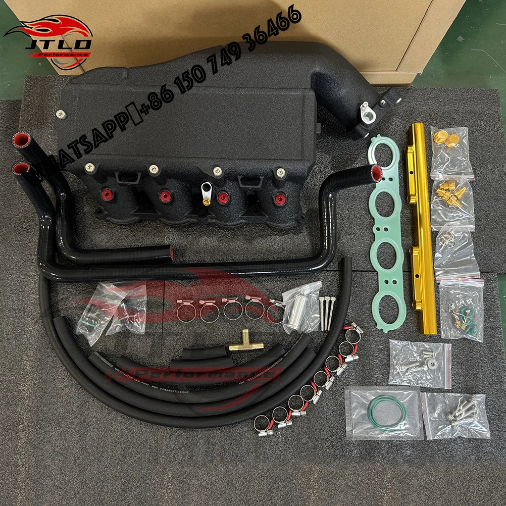 For B48 Tu Performance Intake Manifold 120mm Core Thickness High Flow CNC Inlet Manifold for BMW B48 Engine 2.0L Turbo Upgrade