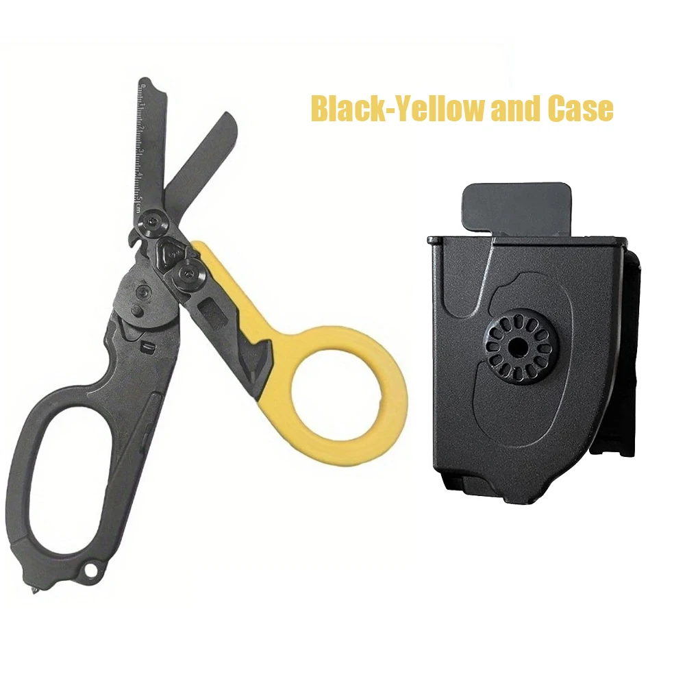 NONE Taktische Medizinische Schere Notfall Rettung Schere Erste Hilfe Kit Raptor Schere Faltbare Zange Outdoor Survival EDC Werkzeug Ausrüstung 5