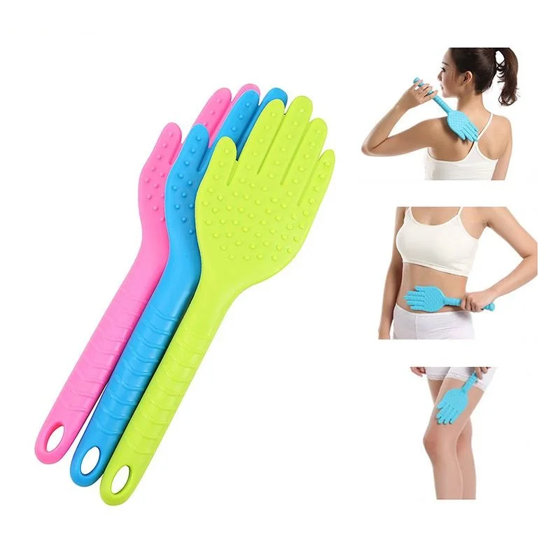 

Massager Stick Body Massage Gua Sha Board PVC Meridian Pat Massage Health Stick Relax Palm Massager For Neck Buttock Back Health