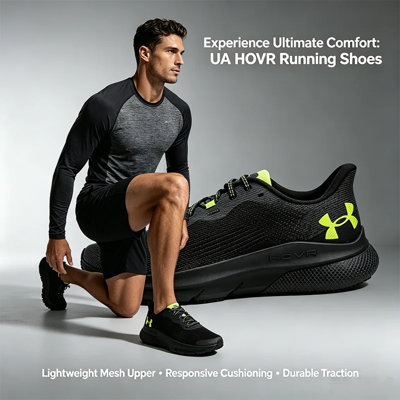 

New Under Armour Men's Hovr Turbulence 2 Lightweight Cushioning Rebound Sports Running Shoes 3026520-003