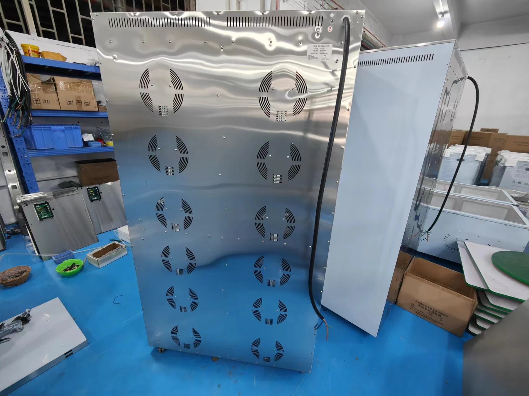 110 فولت طبقة مزدوجة مجفف الطعام مكافحة السمط العشبية وجبات خفيفة للحيوانات الأليفة شاي الفواكه الخضار خبز الفواكه المجففة الغذاء آلة تجفيف