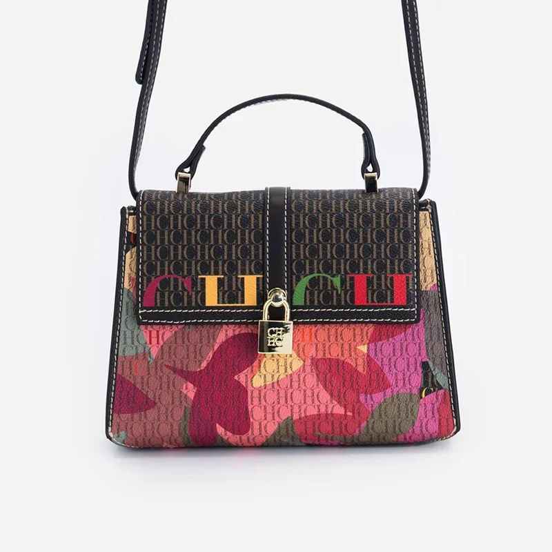 حقيبة يد رائعة وعصرية ذات علامة تجارية فاخرة وخفيفة الوزن مع تصميم قفل حقيبة كروس نسائية عصرية جديدة غير رسمية #2