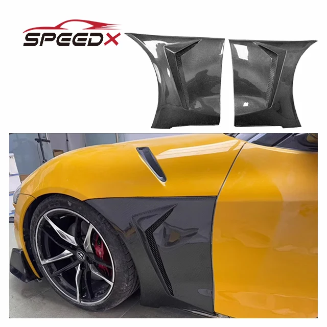 

Savber Carbon Fender for Supra A90 A91 Upgrade Savber Style Supra A90 A91 Carbon Fiber Side Fenders
