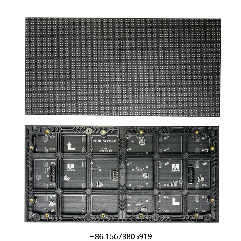 

HD Indoor LED Module P4 SMD Full Color LED Display Screen Module for Advertising Video Wall 320*160mm