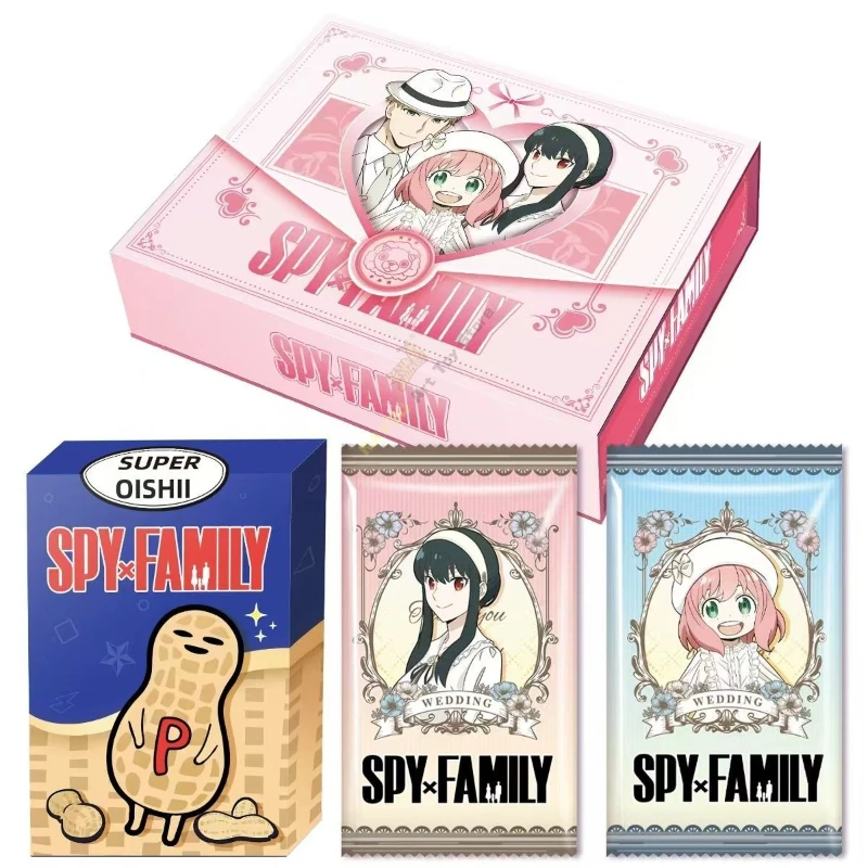 

Официальная подлинная карта SPY×FAMILY, анимационная тема, серия игр, коллекция карт, мультяшная периферия, игрушка для детей, праздничный подарок