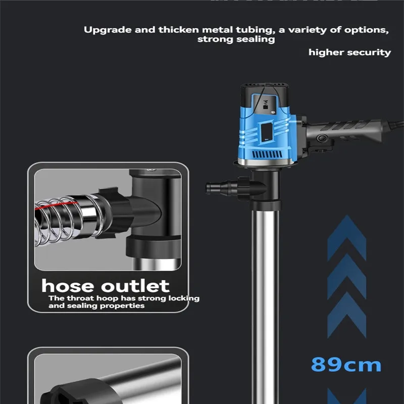 Portable electric oil pump 220V high-quality fully automatic oil extractor fuel dispenser