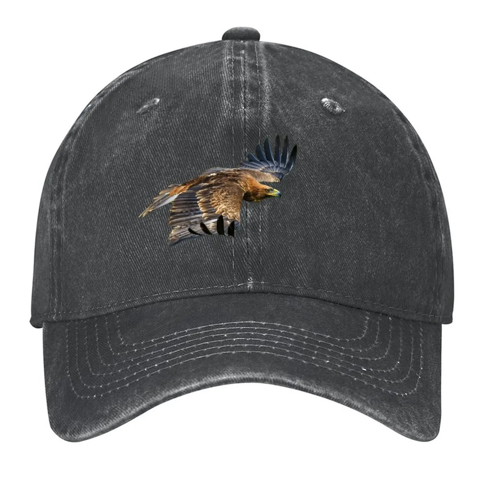 

Golden Eagle on the wing Baseball Cap cute beach hat Icon Visor Women Men's