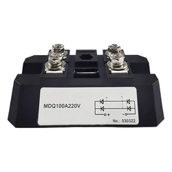 Single Phase Rectifier Bridge Module AC to DC MDQ100A 12V 24V 36V 48V 60V 220V 1000V 1200V 1600V