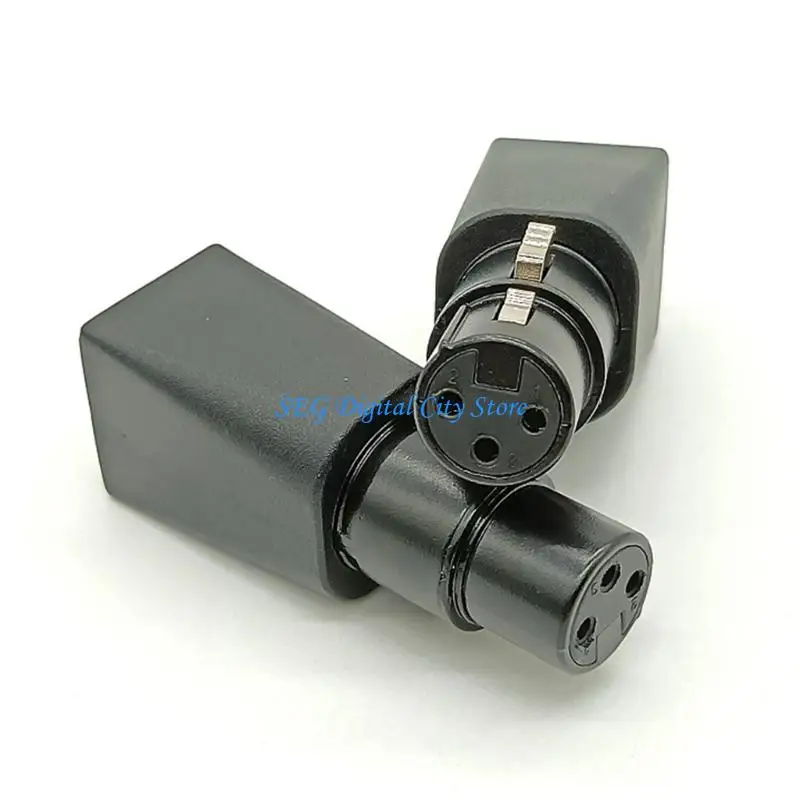 U75B RJ45 to 3 Pin Male Conversion Coupler for Direct Conference Cable Use