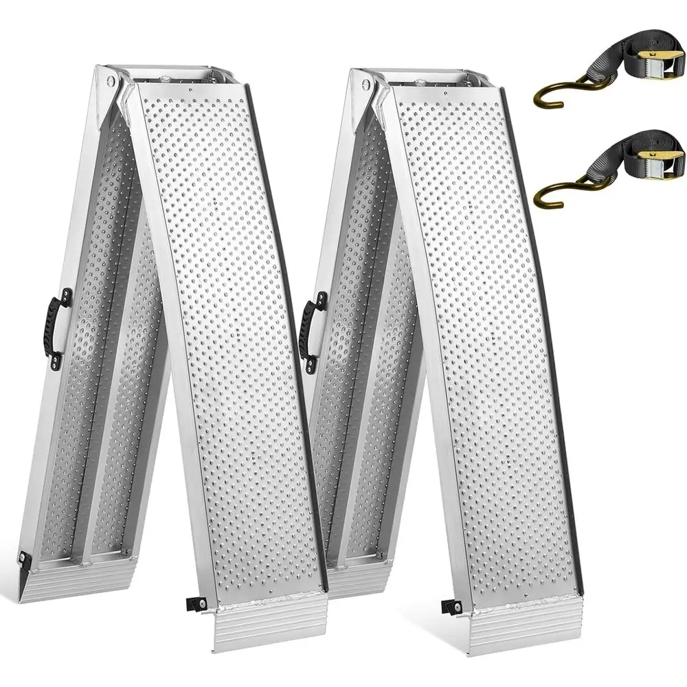 

Алюминиевые складные пандусы, емкость 1500 фунтов, 7,5 футов для грузовиков, прицепов, квадроциклов, мотоциклов и многого другого