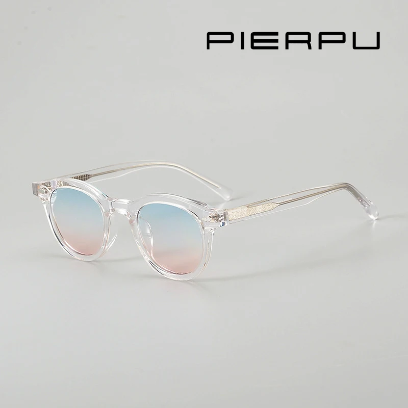 

Fashion Vintage Sunglasses Men Classical retro Brand Designer outdoor Driving Round acetate women prescription Sun Glasses UV400