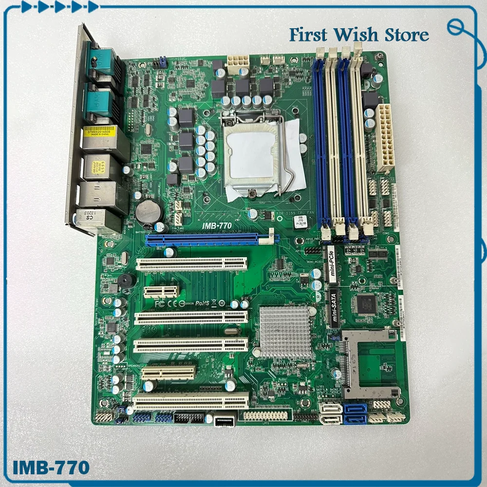 LGA1155 Dual Network Port Industrial Control Computer Motherboard IMB-770