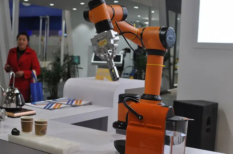 Collaborative Robot With AGV of AUBO With Mig Welding Robot and Low Price Cobot Robot