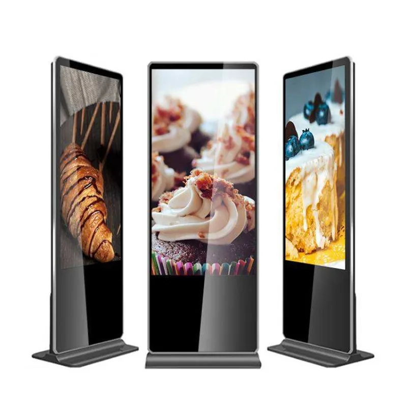 Floor Stand Touchscreen Digital Signage Commercial Advertising Display TV Station Device