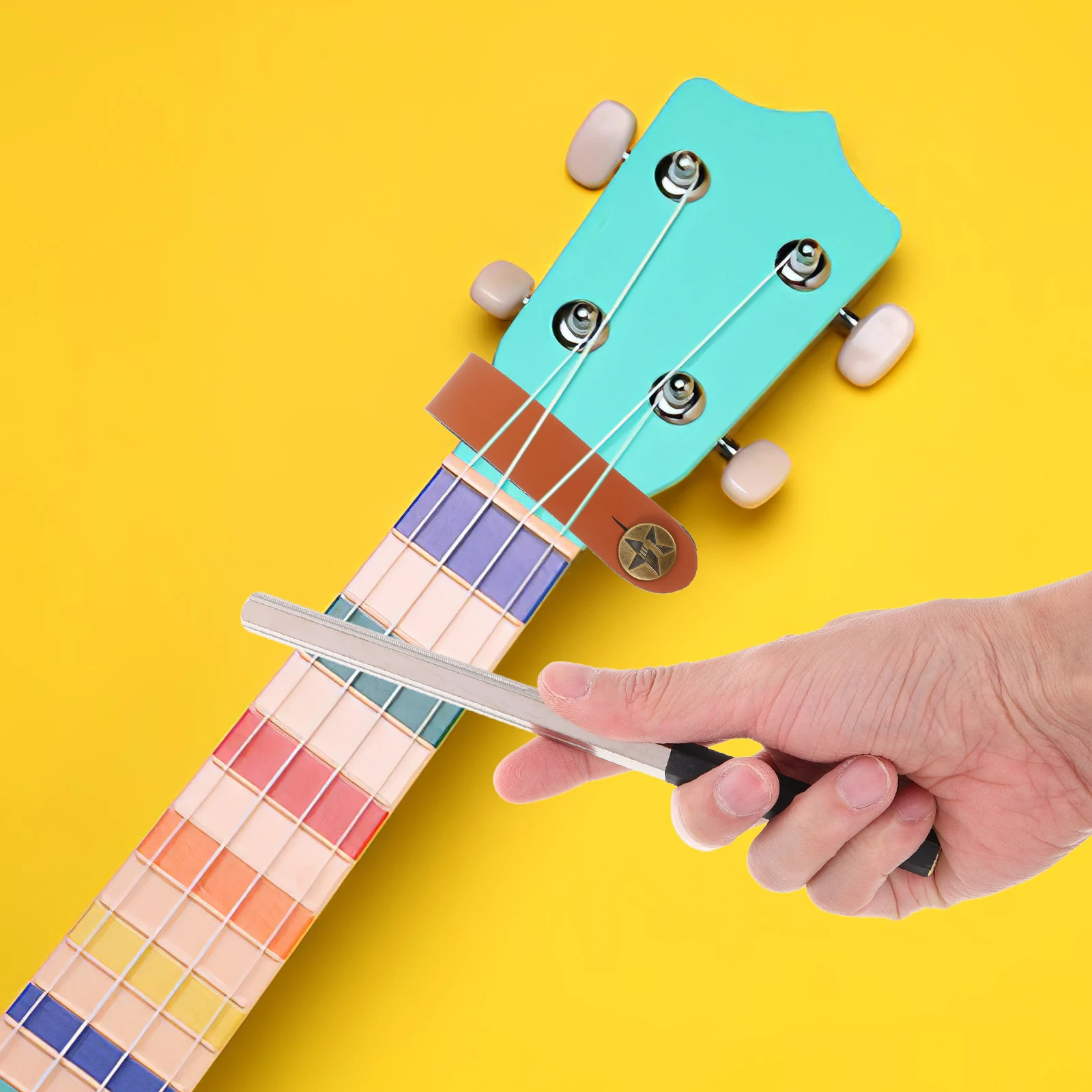 

Grinding Fret Files Acoustic Guitar Accessory for Dressing Polishing Tool End Tools Kit