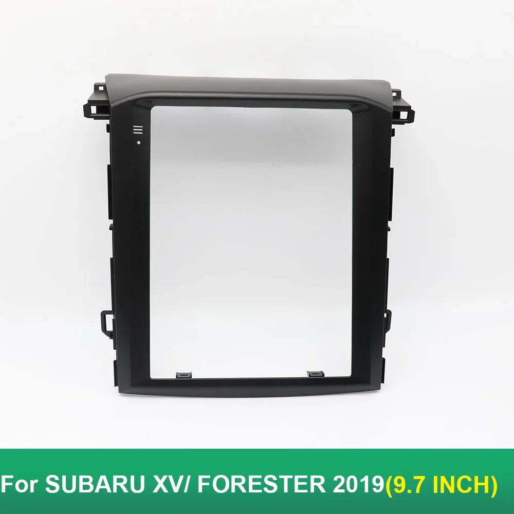 

9.7 Inch 2 Din Car Radio Fascias For SUBARU XV/ FORESTER 2019 Tesla Style Multimedia Frame Player Navigation DVD Panel Trim