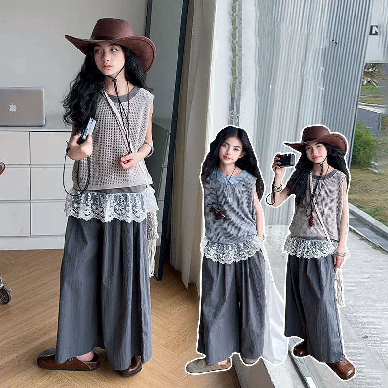 

Baby Girl Clothes Sets Kids Dresses Set Child 3-Pieces Of Top+Bottom Baby Casual Style Clothing Set Toddle Dress Sets Size 4-14Y