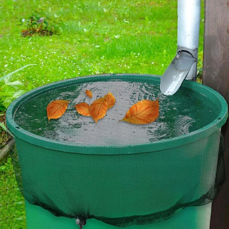 Used for rain bucket, water collection bucket, water tank protection, garden supplies, outdoor mesh cover, net 60/100cm