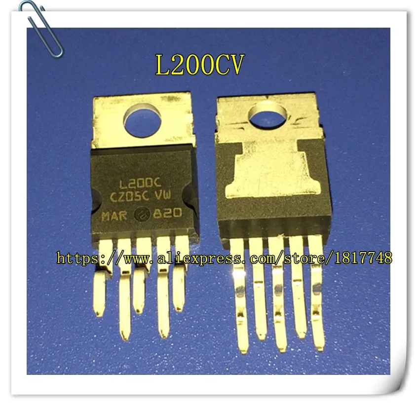 5PCS/LOT L200CV L200C L200 TO220-5 New original  Voltage and current regulator voltage regulator