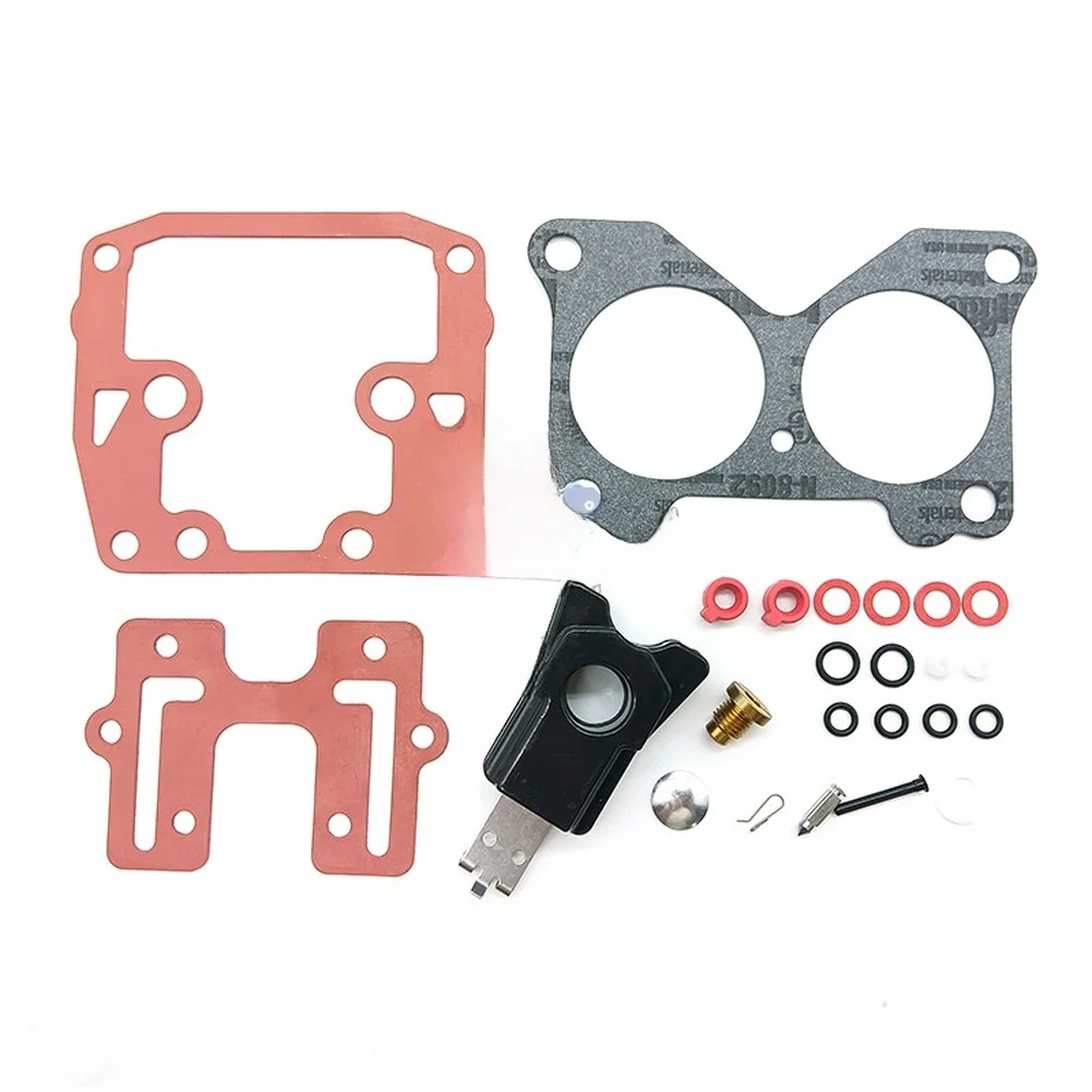 Carburetor Repair Kit FOR JOHNSON   FOR EVINRUDE  439076 435443 18-7046 Outboard Engine Carburetor Garden Tools